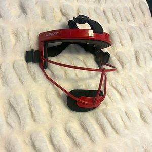 Red RIP-IT Youth Defense Pro Softball Fielder's Mask